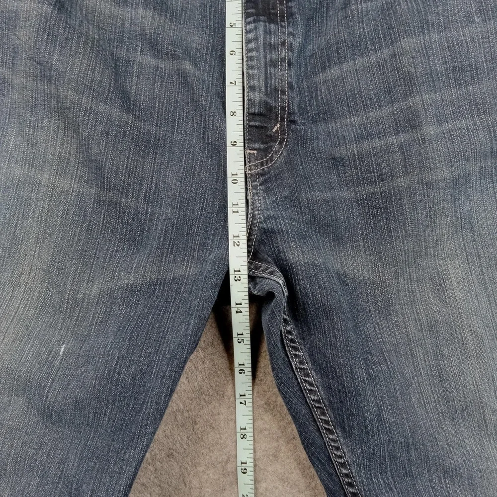 Levis 569 Jeans‎ Mens 42x29 Blue Regular Straight Stretch Denim Medium Wash